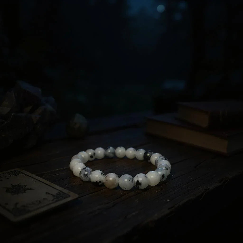 Rainbow Moonstone Classic Round - Fortune Stone
