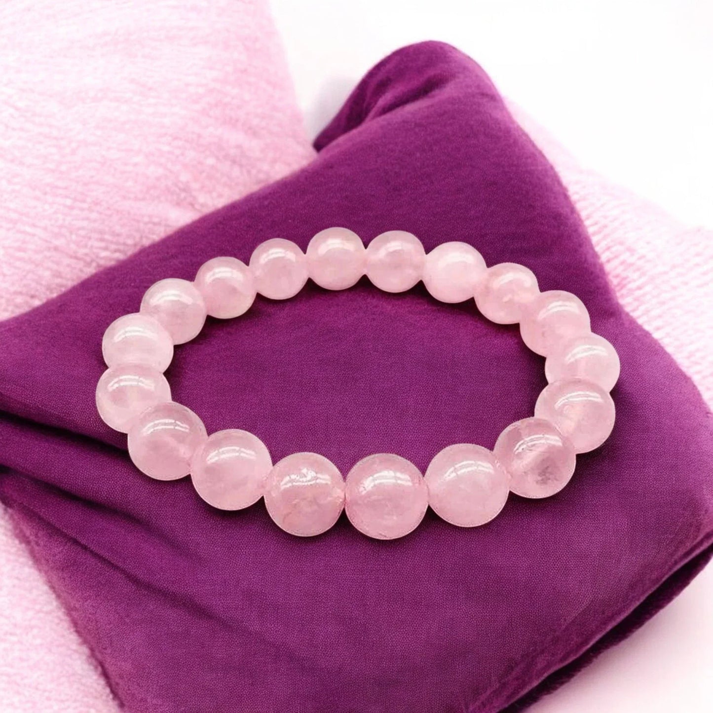 Embrace Love and Harmony with Rose Quartz - Classic Round