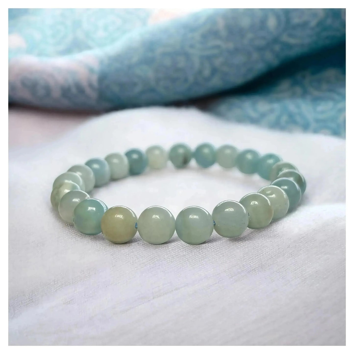 Amazonite - Stone of Emotional Balance and Stress Relief - Classic Round
