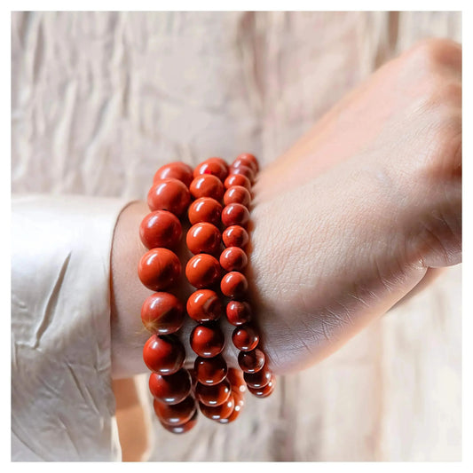 Grounding Stone - Red Jasper Classic Round