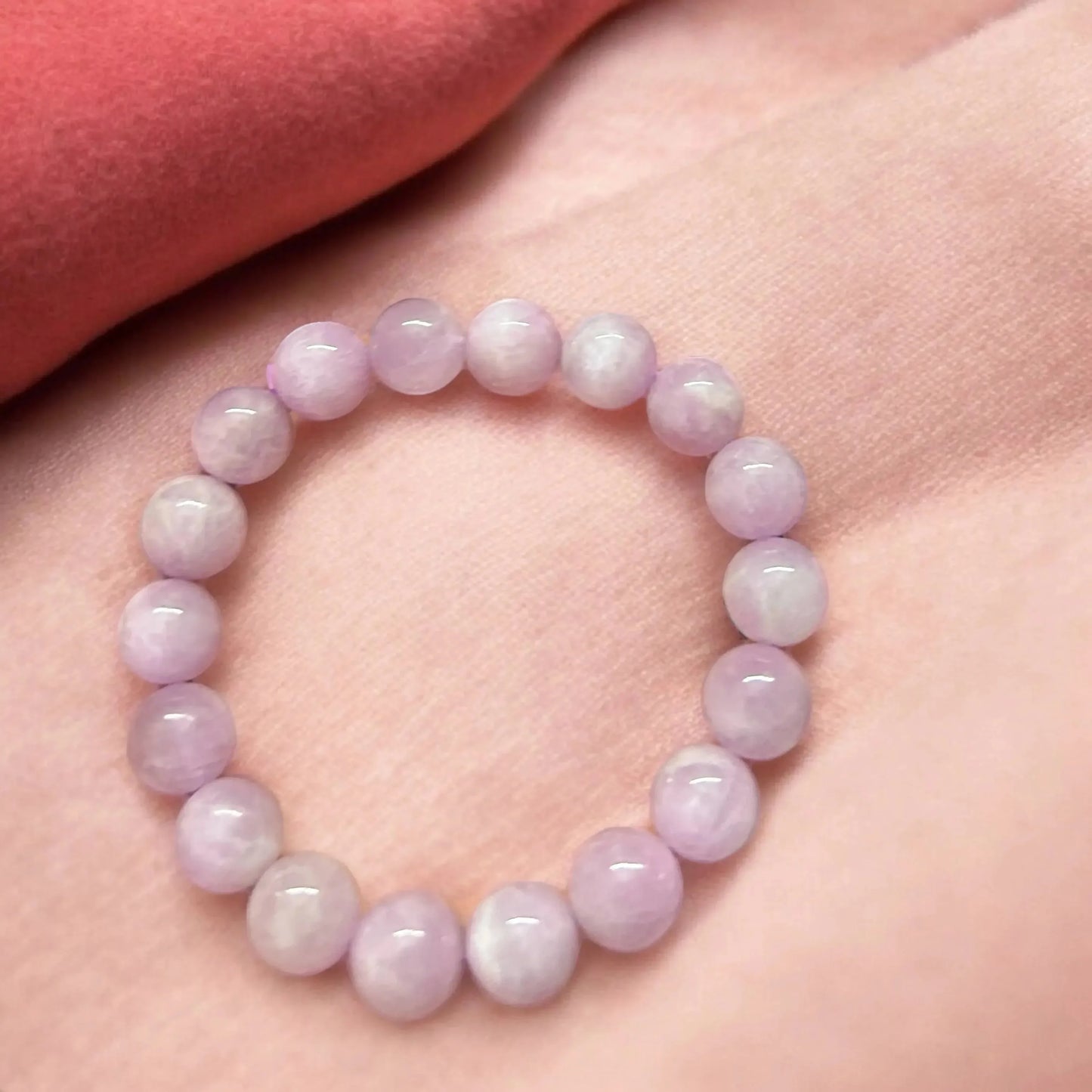 Kunzite Bracelet – A Stone of Love & Tranquility - Classic Round