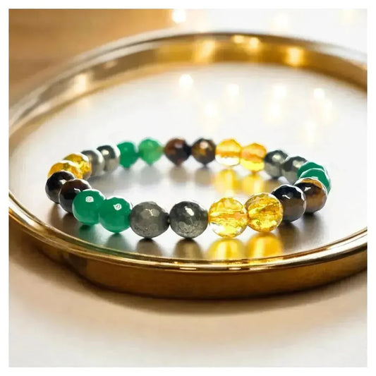 Wealth - Mixel Stones Bracelet - Elegant Diamond