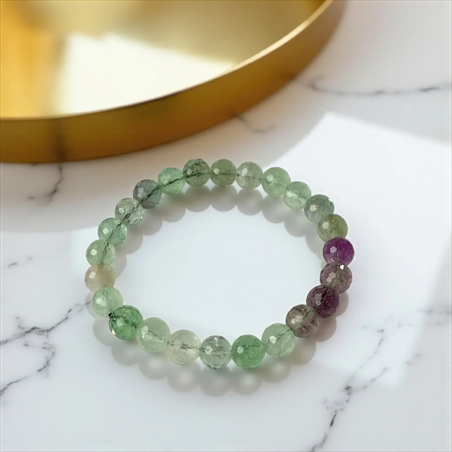 Multi Fluorite Bracelet – Elegant Diamond