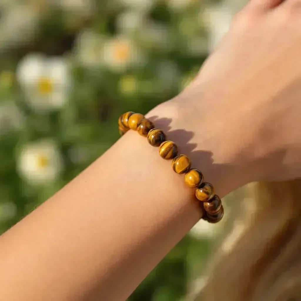 Protection and Grounding Crystal - Tiger Eye Classic Round