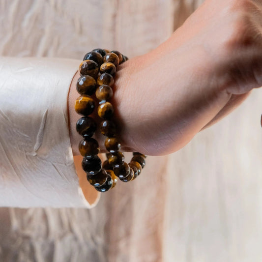 Protection and Grounding Crystal - Tiger Eye Elegant Diamond