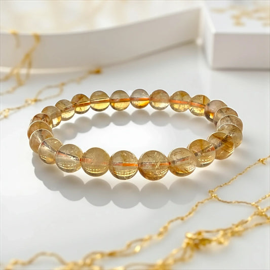 Wealth Stone - Citrine Classic Round