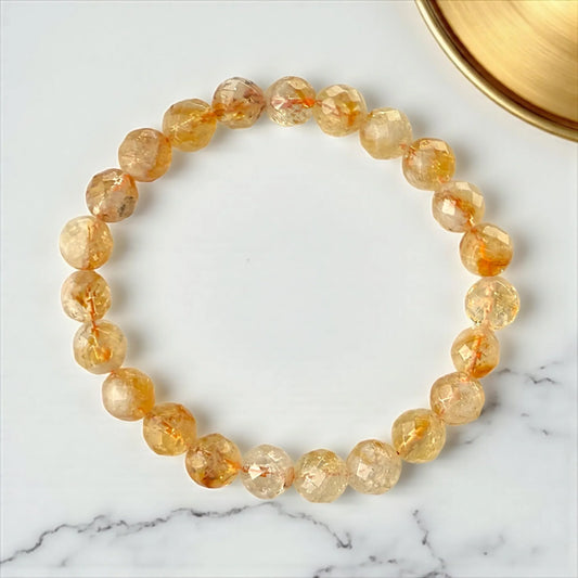Wealth Stone - Citrine Elegant Diamond