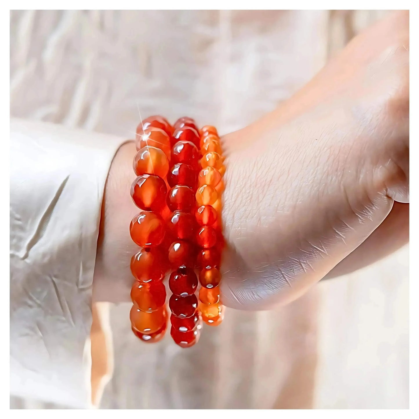 Stone of Action - Carnelian Elegant Diamond