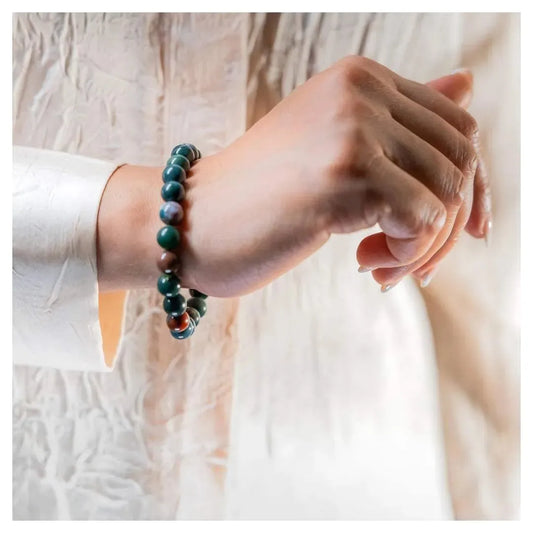 Stone of Blood Cleanser - Bloodstone - Classic Round