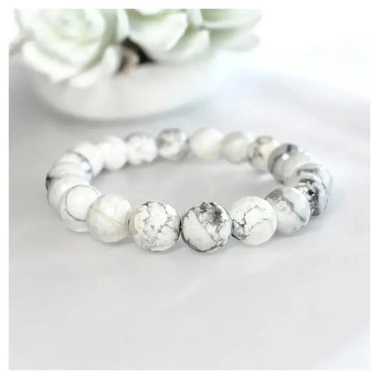 Stone of Calmness - Howlite Elegant Diamond