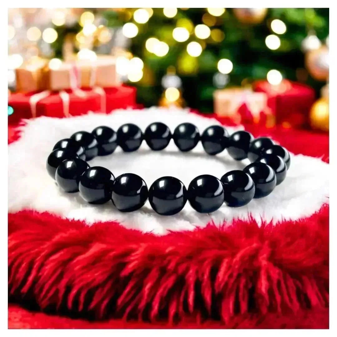 Stone of Protection - Black Obsidian Classic Round