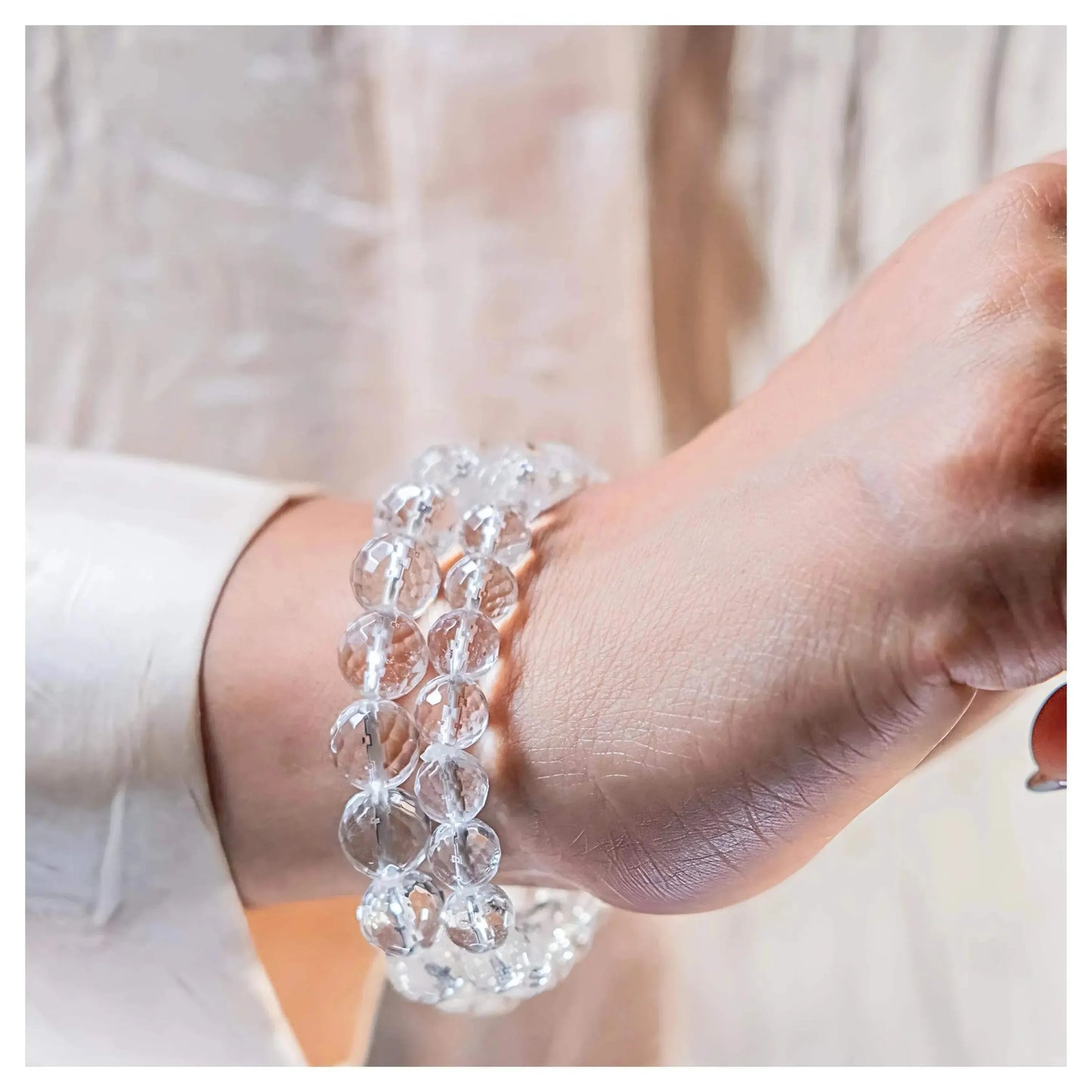 The Universal Crystal - Clear Quartz Elegant Diamond