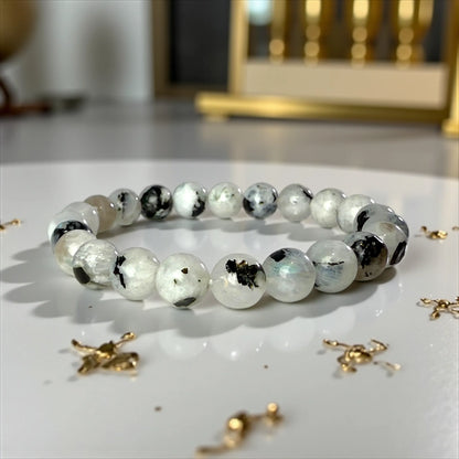 Rainbow Moonstone Classic Round - Fortune Stone