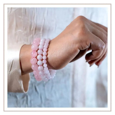 Embrace Love and Harmony with Rose Quartz - Elegant Diamond