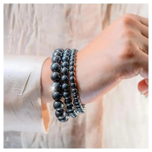 EMF Protection with Hematite - Classic Round