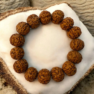 Panchmukhi Rudraksha Bracelet – Spiritual Protection, Healing & Energy Balance