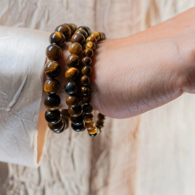 Protection and Grounding Crystal - Tiger Eye Classic Round