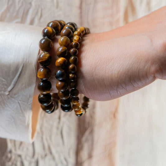 Protection and Grounding Crystal - Tiger Eye Classic Round