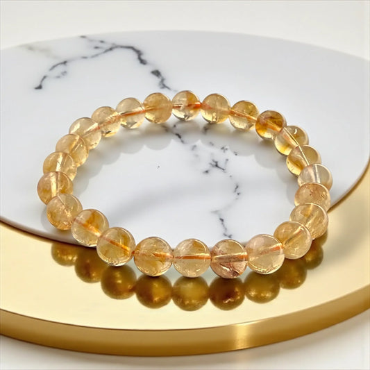 Wealth Stone - Citrine Classic Round