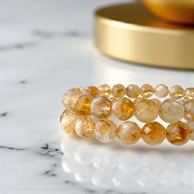 Wealth Stone - Citrine Elegant Diamond