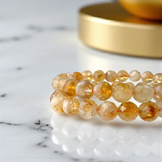Wealth Stone - Citrine Elegant Diamond