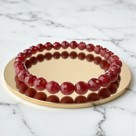 Ruby Bracelet - Passion and Strength