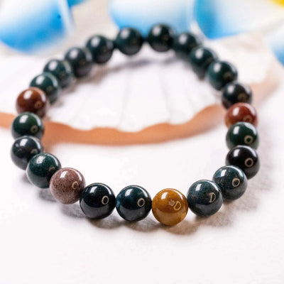 Stone of Blood Cleanser - Bloodstone - Classic Round
