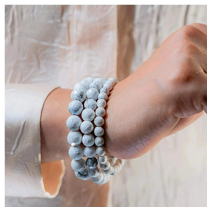 Stone of Calmness - Howlite Elegant Diamond