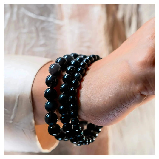 Stone of Strong Protection - Black Tourmaline - Classic Round