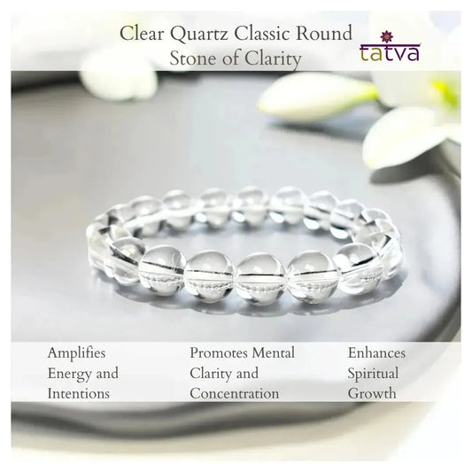 The Universal Crystal - Clear Quartz Classic Round
