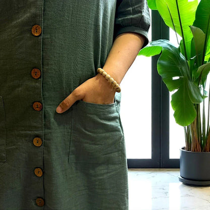 Tulsi Bracelet – Sacred Protection & Inner Peace